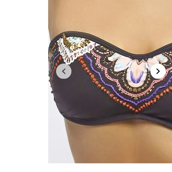 Pilyq San Sebastián Black Bikini with Vibrant Embroidery - Picture 14 of 16